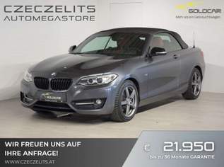 220 i Cabrio Sport Line Aut., 21950 €, Auto & Fahrrad-Autos in 2620 Gemeinde Neunkirchen
