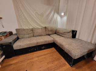 Ausziehbares Ecksofa mit viel Stauraum zu verschenken!, 0 €, Haus, Bau, Garten-Möbel & Sanitär in 3124 Landersdorf