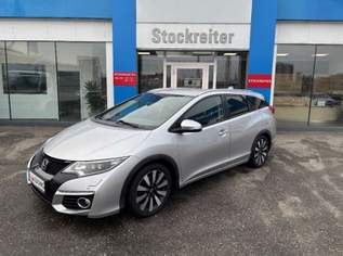 Civic Tourer 1,6i-DTEC Lifestyle*XENON*NAVI*KAMERA*AHK*, 9990 €, Auto & Fahrrad-Autos in Steiermark