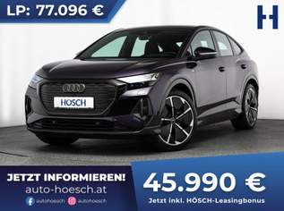 Q4 e-tron SB 45 quattro 2 x S-LINE 21" BLACK MATRIX -40%, 47490 €, Auto & Fahrrad-Autos in 4061 Pasching Q4 e-tron SB 45 quattro 2 x S-LINE 21" BLACK MATRIX -40%, 47490 €, Auto & Fahrrad-Autos in 4061 Pasching
