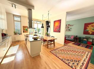 RARITÄT - EXKLUSIVES FAMILIEN-JUWEL MIT GARTEN, TERRASSE UND GARAGENPLATZ, 1470000 €, Immobilien-Wohnungen in 1070 Neubau