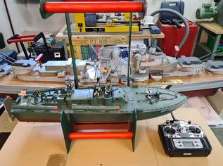 RC-Modell des US-Schnellbootes PT-109 in RTR - Ausführung, 950 €, Marktplatz-Spiele, Bastelmaterial & Modellbau in 2331 Gemeinde Vösendorf