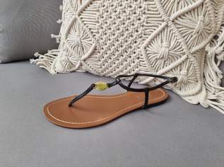 NEUWERTIG! Lauren Ralph Lauren Sandalen aus Leder - Gr. 39 - OP 79,95