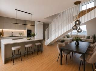 !!! EXKLUSIV !!! >> luxuriöse DG Wohnung mit eigenem Liftzugang, zwei Bäder und Dachterrasse >> TOP Anbindung, 948200 €, Immobilien-Wohnungen in 1210 Floridsdorf