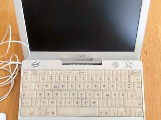 Apple iBook G3 Mac Vintage Notebook Laptop von 2001, 150 €, Marktplatz-Computer, Handys & Software in 1140 Penzing Apple iBook G3 Mac Vintage Notebook Laptop von 2001, 150 €, Marktplatz-Computer, Handys & Software in 1140 Penzing