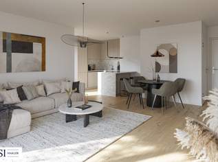 Die Symbiose: 2 Zimmer-Hit mit Luftwärmepumpe - in elegantem Erstbezug - des 14. Bezirks, 345960 €, Immobilien-Wohnungen in 1140 Penzing