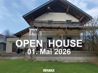 Einfamilienhaus mit Pool und großem Grundstück, 330000 €, Immobilien-Häuser in 5231 Schalchen