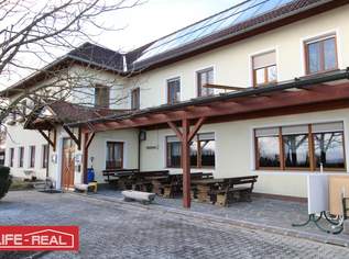 Gasthaus / Restaurant in Aussichtslage mit Gastgarten zu verpachten: optional Festsaal, Zimmer, Eisstockbahn, 2610.6 €, Immobilien-Gewerbeobjekte in 4501 Neuhofen an der Krems