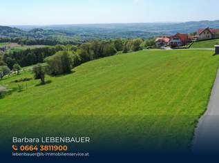 Wohnen am Pöllauberg! Bauplätze in bester Lage mit Aussicht und Lebensqualität!, 49100 €, Immobilien-Grund und Boden in 8225 Pöllau