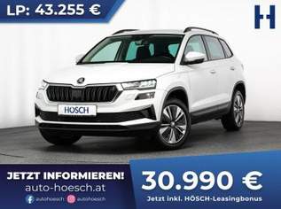 Karoq TDI Ambition Aut. WINTER TRAVEL AMUNDSEN ACC R-KAM ++, 32490 €, Auto & Fahrrad-Autos in 2512 Katastralgemeinde Tribuswinkel