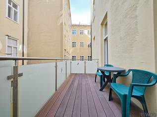 Altbau mit Südbalkon | 2-Zimmer in ruhiger Innenhoflage | Einbauküche | Lift | Kellerabteil, 399000 €, Immobilien-Wohnungen in 1020 Leopoldstadt