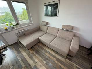 Ecksofa mit Ausziehfunktion | beige | guter Zustand