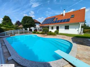 Großzügiges Wohnhaus nit herrlichem Garten und tollen POOL!, 920000 €, Immobilien-Häuser in 4616 Weißkirchen an der Traun