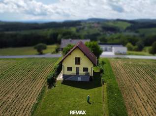 Einmalige Aussichtslage in der Südoststeiermark – Massiv gebautes Wohnhaus mit unverbaubarem Fernblick, 269000 €, Immobilien-Häuser in 8354 Sankt Anna am Aigen