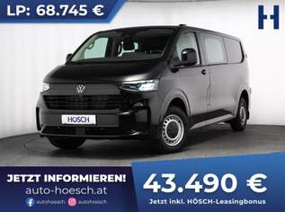 T7 Transporter LR DOKA PLUS 6-SITZE ASSISTENZ PREMIUM NEU -37%, 44990 €, Auto & Fahrrad-Autos in 4061 Pasching