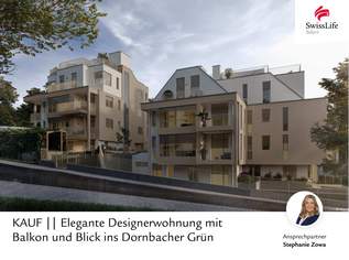 Elegante Designerwohnung mit Balkon und Blick ins Dornbacher Grün, 1065000 €, Immobilien-Wohnungen in 1170 Hernals