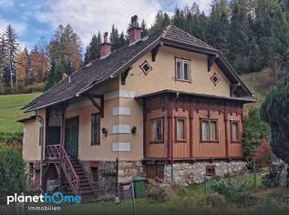Jahrhundertwende-Villa im Grünen, 119000 €, Immobilien-Häuser in 2673 Gemeinde Breitenstein