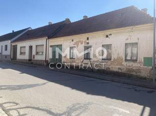 Großes Grundstück / 2.770m² mit einem Abrisshaus und einem Bauernhaus, 0 €, Immobilien-Häuser in 2143 Großkrut