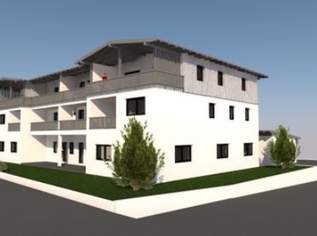 Topmoderne 2-Zimmer-Wohnung, 48 m2 mit sonnigem Balkon, EBK Parkplatz+Carport – Aufzug, barriere, 650 €, Immobilien-Wohnungen in 5120 Sankt Pantaleon