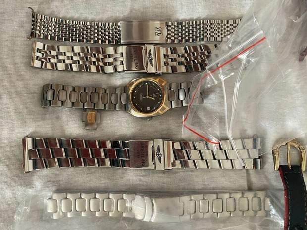 Ebel Breitling Omega Uhren Teile Stahl Band Ersatzteile