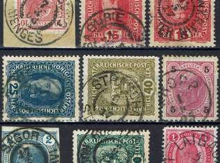 Ö-KuK Stempellot "Krain" ca. 91-Kleinpunkte (8), 18 €, Marktplatz-Sammlungen & Haushaltsauflösungen in 9020 Klagenfurt am Wörthersee