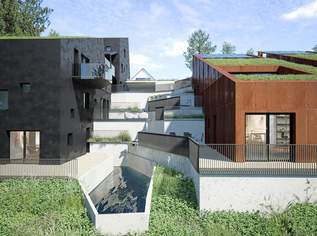 FALLING WATER - Großzügiges Haus mit Dachterrasse und tollem Ausblick! Neubauprojekt in Waltendorf!, 912000 €, Immobilien-Häuser in 8042 