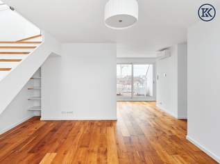 Wohnen über den Dächern Wiens - Exklusive Dachgeschosswohnung mit Galerie & Terrassen, 1190000 €, Immobilien-Wohnungen in 1090 Alsergrund