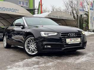 A5 Cabrio 2,0 TDI quattro Sport+Navi+Teilleder+Xenon, 19999 €, Auto & Fahrrad-Autos in 4400 