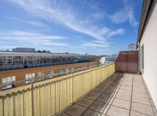 Dachgeschoßwohnung mit 22 m² Südterrasse & Fernblick | Nähe Reumannplatz | Ruhelage, 320000 €, Immobilien-Wohnungen in 1100 Favoriten