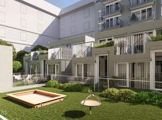 Ideal für die Vermietung! Erstbezug AUFLEEBEN mit inkludierter Einbauküche in ruhiger Seitengasse beim Paltramplatz – Fertigstellung Herbst 2025, 199900 €, Immobilien-Wohnungen in 1100 Favoriten