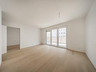 Tolle 2-Zimmer-Wohnung mit südwestlichem Balkon – Erstbezug!, 1049 €, Immobilien-Wohnungen in 1050 Margareten