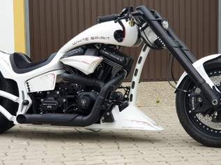 BlackSteel Dragstyle Custom Chopper, 50000 €, Auto & Fahrrad-Motorräder in 7141 Podersdorf am See
