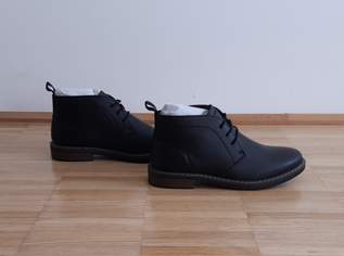 Stylishe Schuhe Deakins Boyce Chukka Halbstiefel Stiefeletten schwarz Größe 42 NEU + Etikett + Originalverpackung
