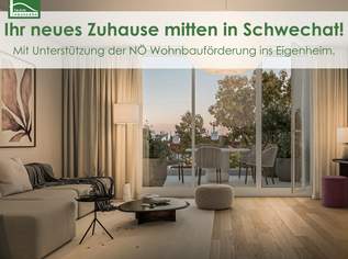 Wohnen. Sparen. Zukunft sichern. - Eigentumswohnungen mit NÖ Wohnbauförderung, 404900 €, Immobilien-Wohnungen in 2320 Schwechat Wohnen. Sparen. Zukunft sichern. - Eigentumswohnungen mit NÖ Wohnbauförderung, 404900 €, Immobilien-Wohnungen in 2320 Schwechat