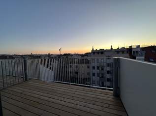 Erstbezug | Sonnige 3-Zi-DG-Wohnung mit Wien-Blick + 8m² Balkon | Klima | Lift, 1617 €, Immobilien-Wohnungen in 1050 Margareten Erstbezug | Sonnige 3-Zi-DG-Wohnung mit Wien-Blick + 8m² Balkon | Klima | Lift, 1617 €, Immobilien-Wohnungen in 1050 Margareten