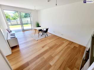 Jetzt Sonderaktion nutzen! Die ideale Kleinwohnung mit Garten! Kleine Wohnung mit viel Freiraum! Traumhafter Eigengarten und Terrasse + Stylische Einbauküche + Grün wohin das Auge reicht + Luftwärmepumpe!, 266200 €, Immobilien-Wohnungen in 2391 Gemeinde Kaltenleutgeben