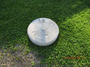 Sonnenschirmständer groß, Beton, 50 kg Sonnenschirmständer groß, Beton, 50 kg