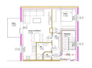 Moderne 2-Zimmer-Wohnung in Enzersfeld im Weinviertel (Provisionsfrei), 895.4 €, Immobilien-Wohnungen in 2202 Gemeinde Enzersfeld im Weinviertel