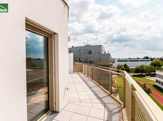 Traumhafte 2.Zimmer mit Balkon im Niedrig-Energie-Standard-Neubau (energieeffiziente Erdwärme inkl. PV) - Provisionsfreier Neubau, 278000 €, Immobilien-Wohnungen in 1210 Floridsdorf