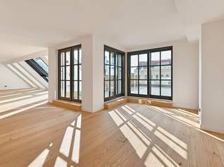 LUXUS-PENTHOUSE DIREKT AM NASCHMARKT! Grandiose Dachterrasse mit traumhaften Wienblick, 2590000 €, Immobilien-Wohnungen in 1040 Wieden