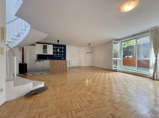 Wohnen auf zwei Ebenen I 99 m² Außenfläche I großzügige Wohnküche I familienfreundliche ruhige Einbahnstraße I hauseigene Tiefgarage, 499000 €, Immobilien-Wohnungen in 1220 Donaustadt