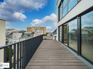 Exklusiver Dachgeschossausbau mit großzügiger Terrasse – Luxus und Nachhaltigkeit vereint, 696570 €, Immobilien-Wohnungen in 1220 Donaustadt
