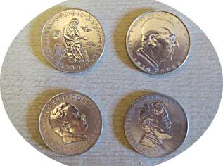 2 Schilling Silber Österreich 4 Stück, 40 €, Marktplatz-Antiquitäten, Sammlerobjekte & Kunst in 7471 Rechnitz 2 Schilling Silber Österreich 4 Stück, 40 €, Marktplatz-Antiquitäten, Sammlerobjekte & Kunst in 7471 Rechnitz