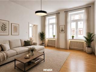 Großzügige Altbauwohnung mit Charakter und vielseitigen Nutzungsmöglichkeiten im beliebten Yppenviertel, 400000 €, Immobilien-Wohnungen in 1160 Ottakring