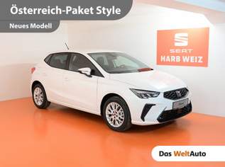 Ibiza Style 1.0 TSI 95PS, 19890 €, Auto & Fahrrad-Autos in 8160 Weiz