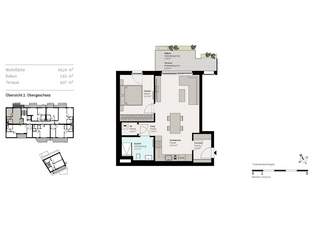 Erstbezug! Moderne 2-Zimmer-Balkonwohnung nahe Donau Zentrum zu vermieten!, 1290 €, Immobilien-Wohnungen in 1220 Donaustadt