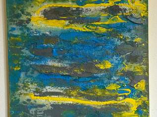 Acryl Bilder als Unikate auf Keilrahmen in den Größen 40x40