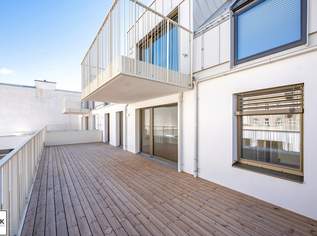 Highlight: gut geschnittene 2 Zimmer Wohnung mit 38m² Terrasse - ERSTBEZUG ab sofort (Projekt Apollogasse18), 1799 €, Immobilien-Wohnungen in 1070 Neubau