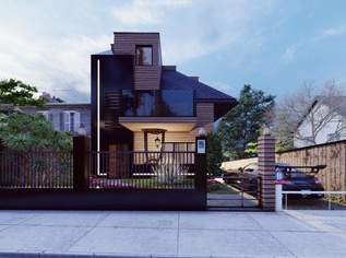 Villa beim Lainzer Tiergarten nach Kundenwunsch geplant - Grundstück mit Baugenehmigung - Lift im Haus möglich, 2000000 €, Immobilien-Häuser in 1130 Hietzing