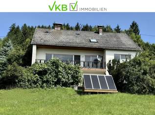 SCHLÜßLBERG | STRAßFELD: Idyllisches Zweifamilienhaus mit großzügigem, sonnigem Garten und beeindruckendem Fernblick!, 349000 €, Immobilien-Häuser in 4707 Schlüßlberg